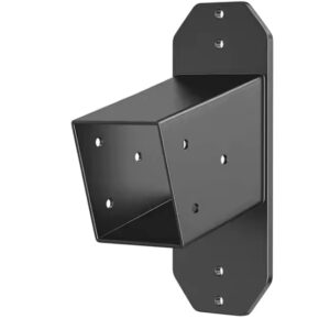 Heavy Duty 15° Slanted Roof Wall Mount 92mm Pergola Bracket